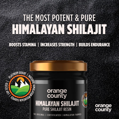 Orange County CBD - 100% Pure Himalayan Shilajit - 50g (400mg per serving)