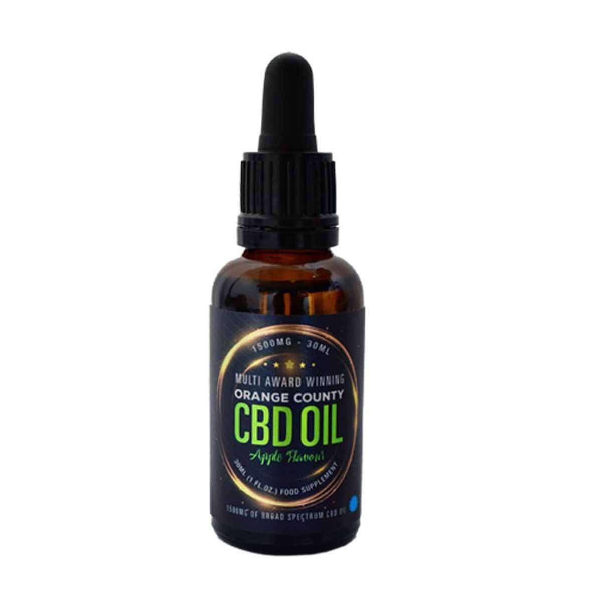 Orange County CBD - Flavoured Broad Spectrum CBD Oil - 500mg - 30ml - Mowbray CBD